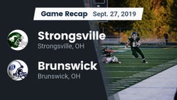 Recap: Strongsville  vs. Brunswick  2019