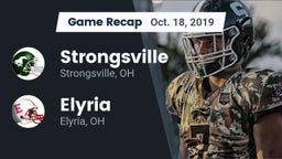 Recap: Strongsville  vs. Elyria  2019