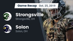 Recap: Strongsville  vs. Solon  2019