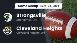 Recap: Strongsville  vs. Cleveland Heights  2021
