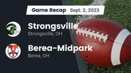 Recap: Strongsville  vs. Berea-Midpark  2023