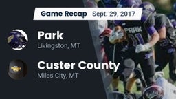 Recap: Park  vs. Custer County  2017