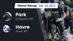 Recap: Park  vs. Havre  2017