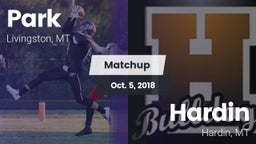 Matchup: Park  vs. Hardin  2018