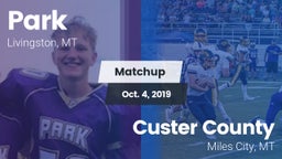 Matchup: Park  vs. Custer County  2019
