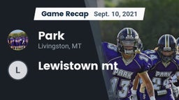 Recap: Park  vs. Lewistown mt 2021