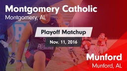 Matchup: Montgomery Catholic vs. Munford  2016