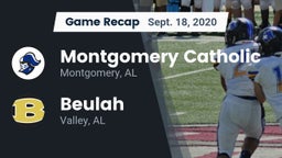 Recap: Montgomery Catholic  vs. Beulah  2020