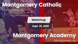 Matchup: Montgomery Catholic vs. Montgomery Academy  2020