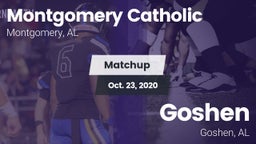 Matchup: Montgomery Catholic vs. Goshen  2020