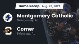 Recap: Montgomery Catholic  vs. Comer  2021