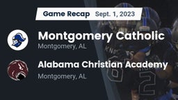 Recap: Montgomery Catholic  vs. Alabama Christian Academy  2023