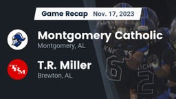 Recap: Montgomery Catholic  vs. T.R. Miller  2023