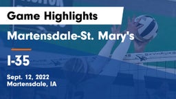 Martensdale-St. Mary's  vs I-35 Game Highlights - Sept. 12, 2022