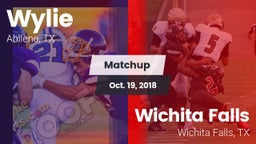 Matchup: Wylie  vs. Wichita Falls  2018
