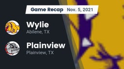 Recap: Wylie  vs. Plainview  2021