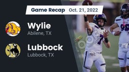 Recap: Wylie  vs. Lubbock  2022