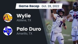 Recap: Wylie  vs. Palo Duro  2022