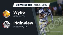 Recap: Wylie  vs. Plainview  2023
