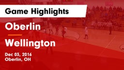 Oberlin  vs Wellington  Game Highlights - Dec 03, 2016