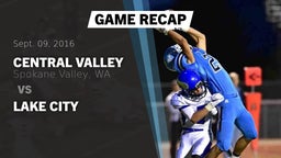 Recap: Central Valley  vs. Lake City 2016