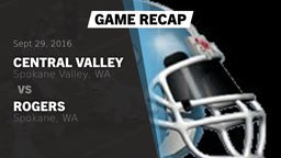 Recap: Central Valley  vs. Rogers  2016