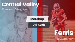 Matchup: Central Valley vs. Ferris  2016
