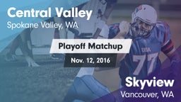 Matchup: Central Valley vs. Skyview  2016