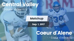 Matchup: Central Valley vs. Coeur d'Alene  2017