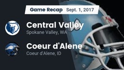 Recap: Central Valley  vs. Coeur d'Alene  2017