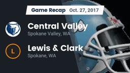 Recap: Central Valley  vs. Lewis & Clark  2017