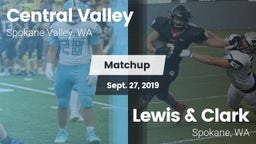 Matchup: Central Valley vs. Lewis & Clark  2019