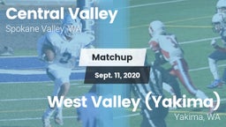 Matchup: Central Valley vs. West Valley  (Yakima) 2020