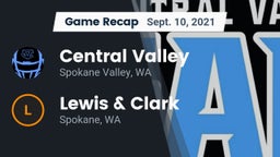 Recap: Central Valley  vs. Lewis & Clark  2021