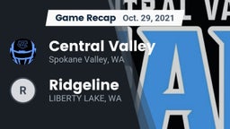 Recap: Central Valley  vs. Ridgeline  2021