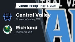 Recap: Central Valley  vs. Richland  2021