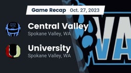 Recap: Central Valley  vs. University  2023