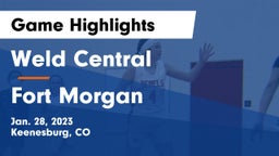 Weld Central  vs Fort Morgan  Game Highlights - Jan. 28, 2023