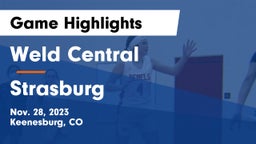 Weld Central  vs Strasburg  Game Highlights - Nov. 28, 2023