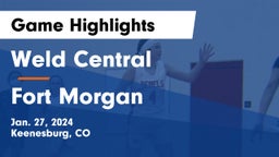 Weld Central  vs Fort Morgan  Game Highlights - Jan. 27, 2024