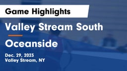 Valley Stream South  vs Oceanside  Game Highlights - Dec. 29, 2023