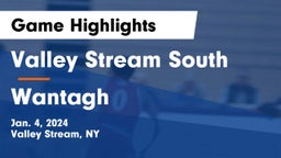 Valley Stream South  vs Wantagh  Game Highlights - Jan. 4, 2024