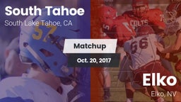 Matchup: South Tahoe High vs. Elko  2017