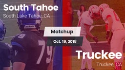 Matchup: South Tahoe High vs. Truckee  2018