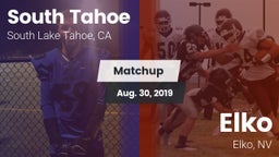 Matchup: South Tahoe High vs. Elko  2019