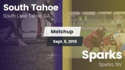Matchup: South Tahoe High vs. Sparks  2019