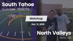 Matchup: South Tahoe High vs. North Valleys  2019