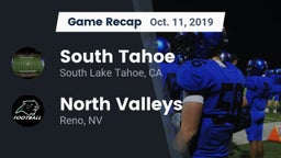 Recap: South Tahoe  vs. North Valleys  2019