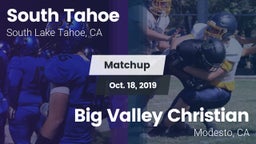 Matchup: South Tahoe High vs. Big Valley Christian  2019