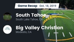 Recap: South Tahoe  vs. Big Valley Christian  2019